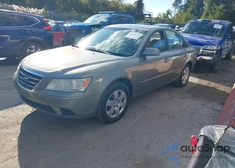 2010 Hyundai Sonata Gls from USA, damaged, VIN 5NPET4AC6AH583675